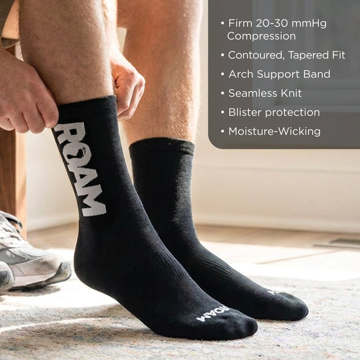 Roam Compression Socks 20-30mmHg